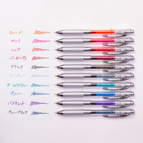 EnerGel Infree - 10 Colour Set - 0.7mm - Image 2