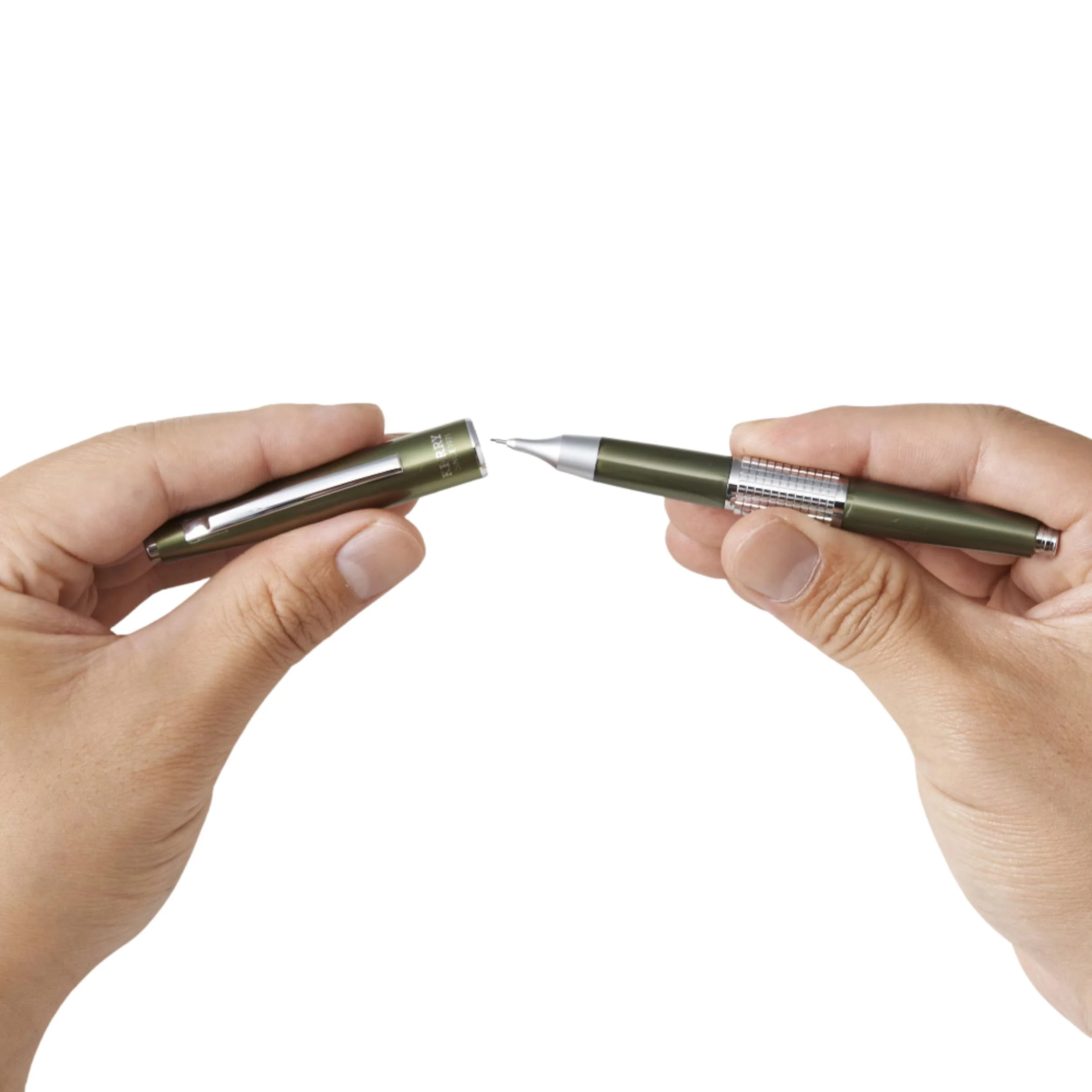 Pentel Kerry Mechanical Pencil 0.5 - Olive Green - Image 3