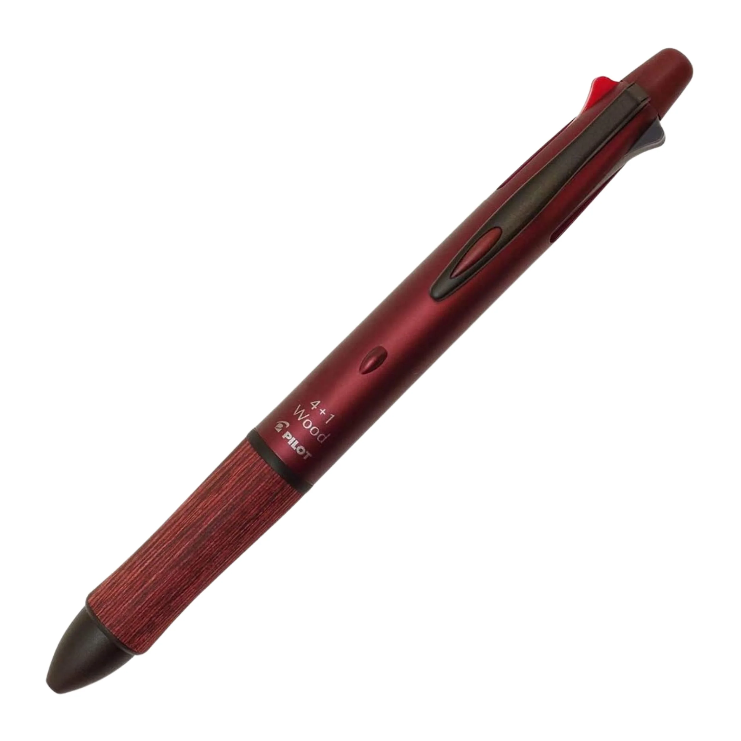Pilot 4+1 Wood Multi Pen - Bordeaux