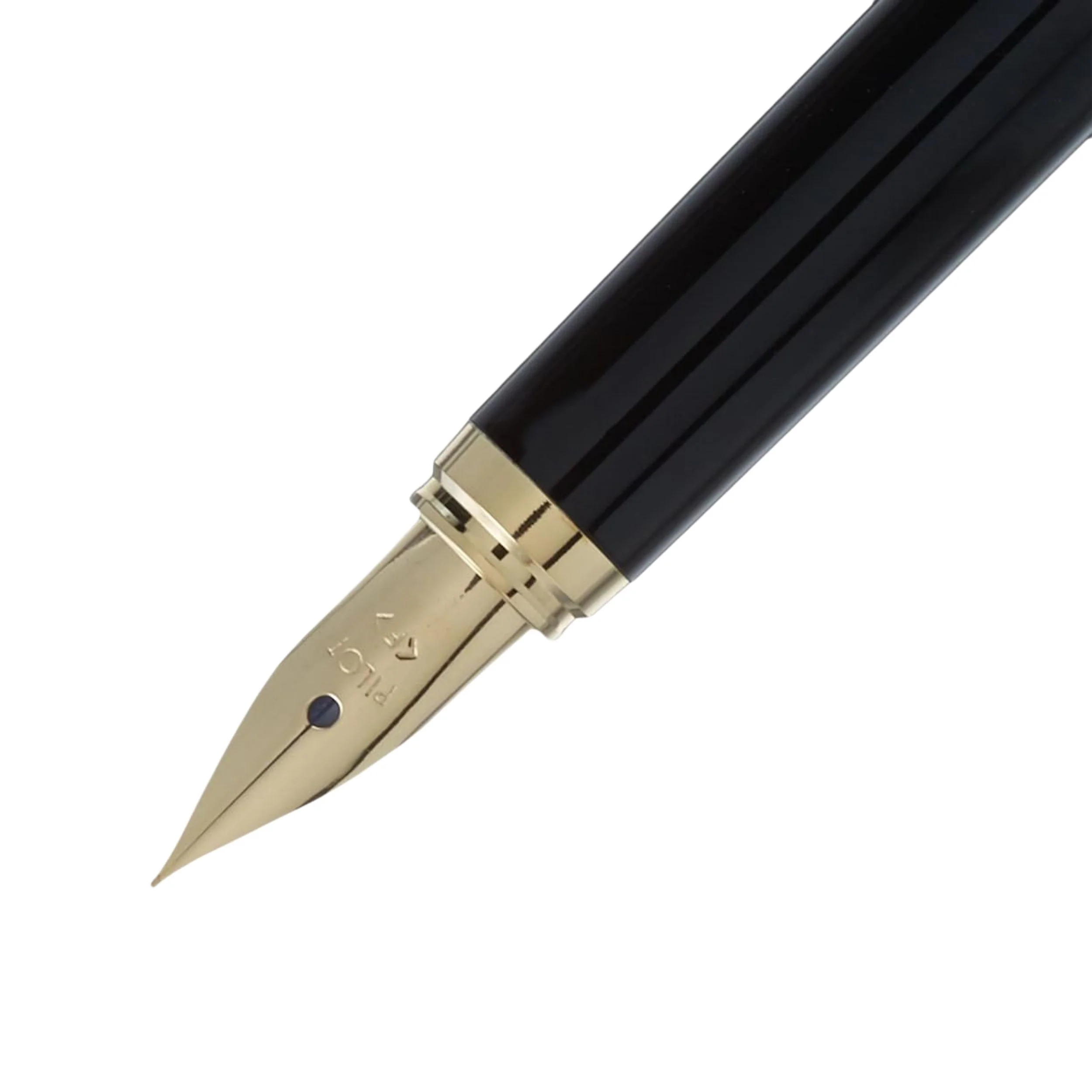 Pilot Cavalier Marbled Fountain Pen - Fine - Black & Blue - Image 3