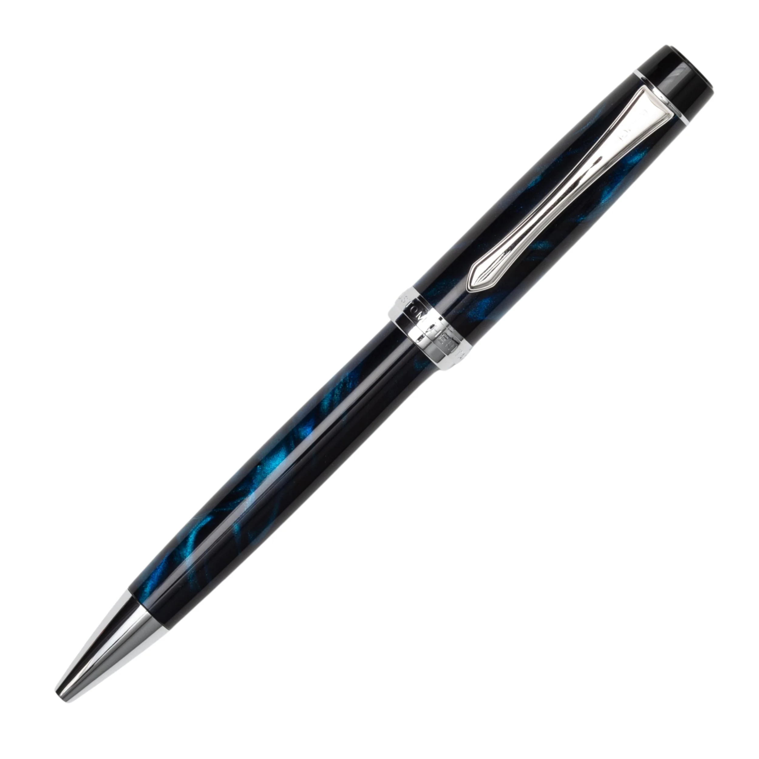 Pilot Custom Heritage SE Ballpoint Pen - Marble Blue