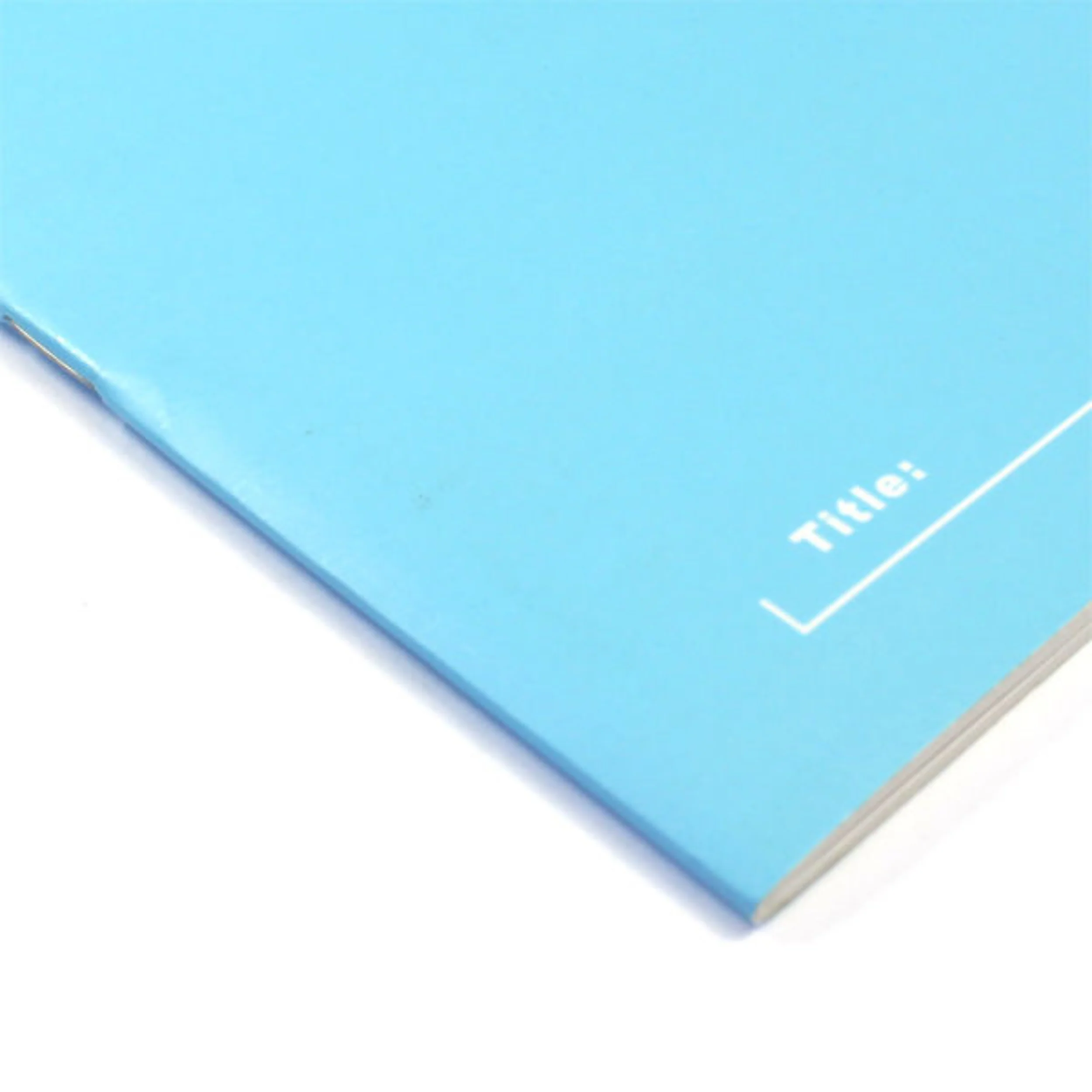 Slim Notebook B5 (Ruled) Sky Blue 16 Sheets - Image 3