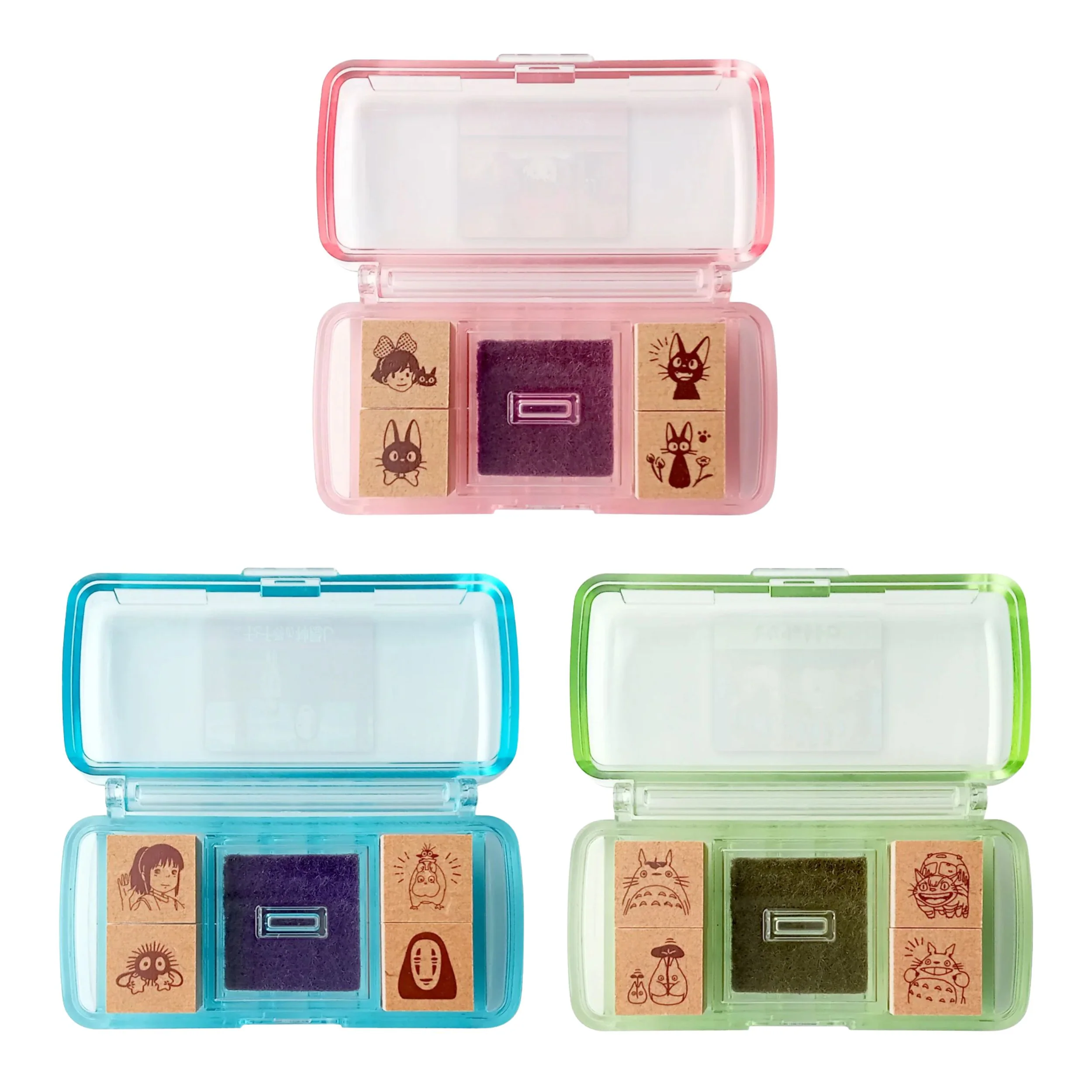 Studio Ghibli 3 Piece Anime Mini Stamp Set - Image 3