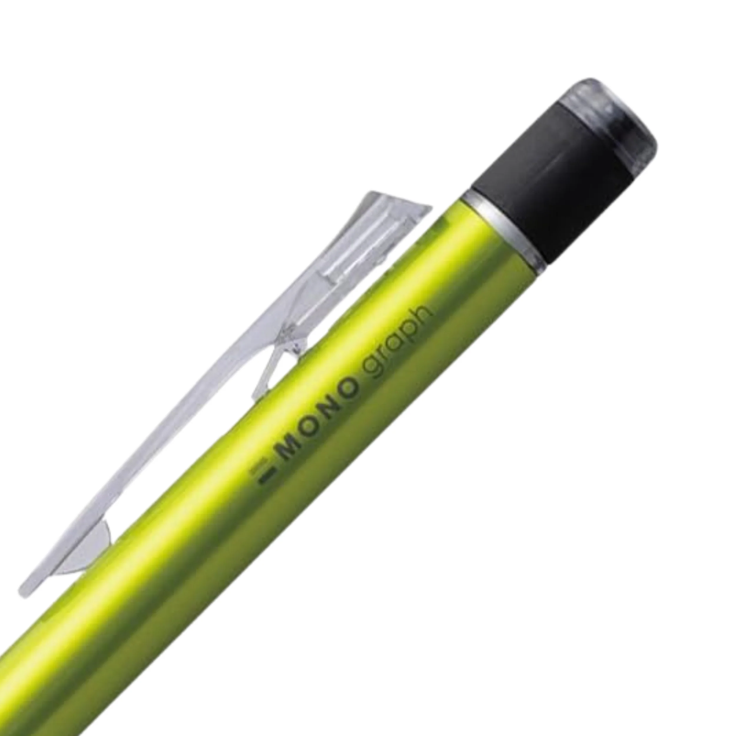 Tombow Mono Graph Shaker Mechanical Pencil - Lime Green Shaft - 0.5mm - Image 4
