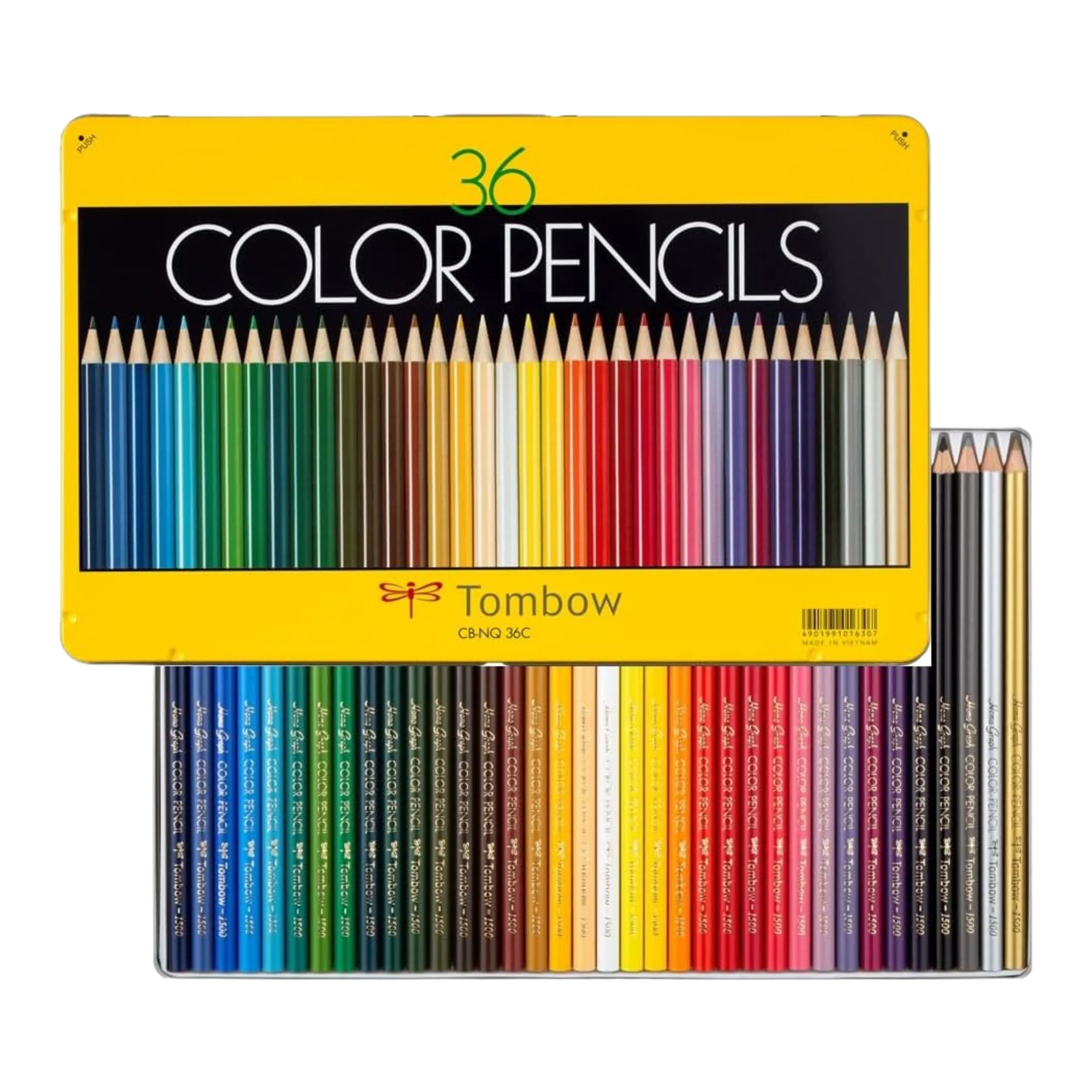 Tombow NQ Series Color Pencils - 36 Color Set - Image 4