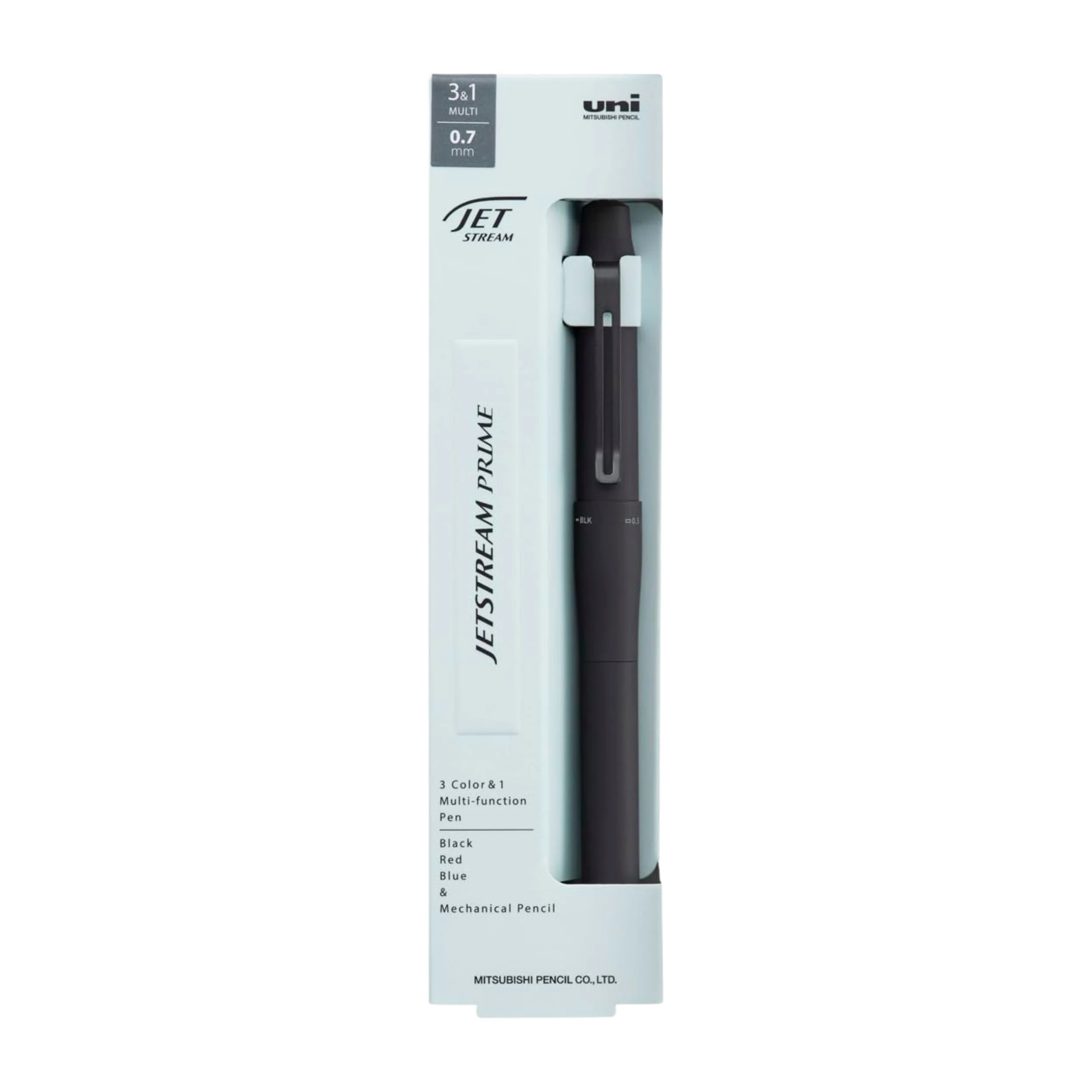 Uni-ball Jetstream Prime 3-in-1 Multi Pen 0.7mm - Black - Image 2