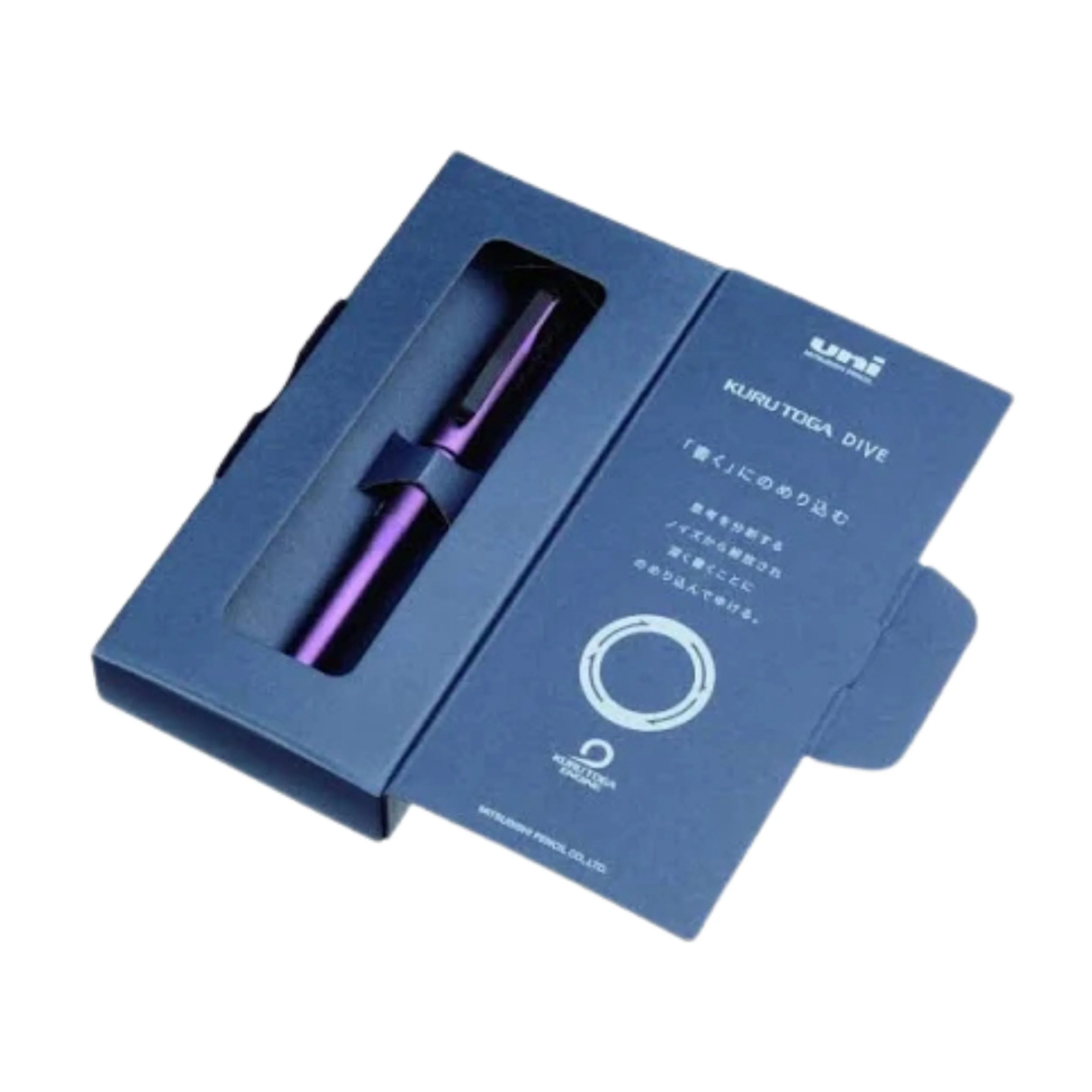 Uni Kuru Toga Dive Mechanical Pencil 0.5 - Aurora Purple - Image 2
