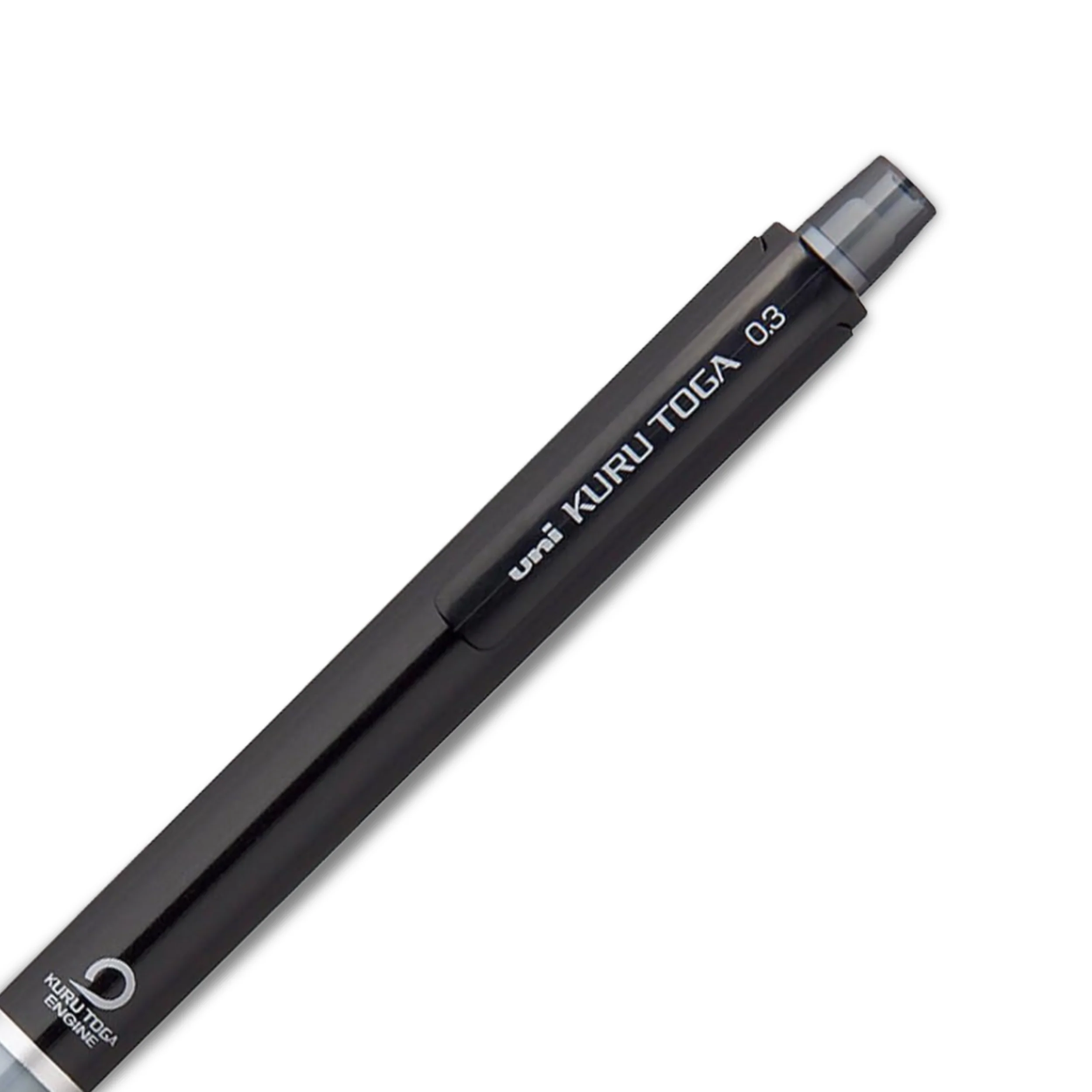 Uni Kuru Toga Standard Model Mechanical Pencil 0.3 - Black - Image 4