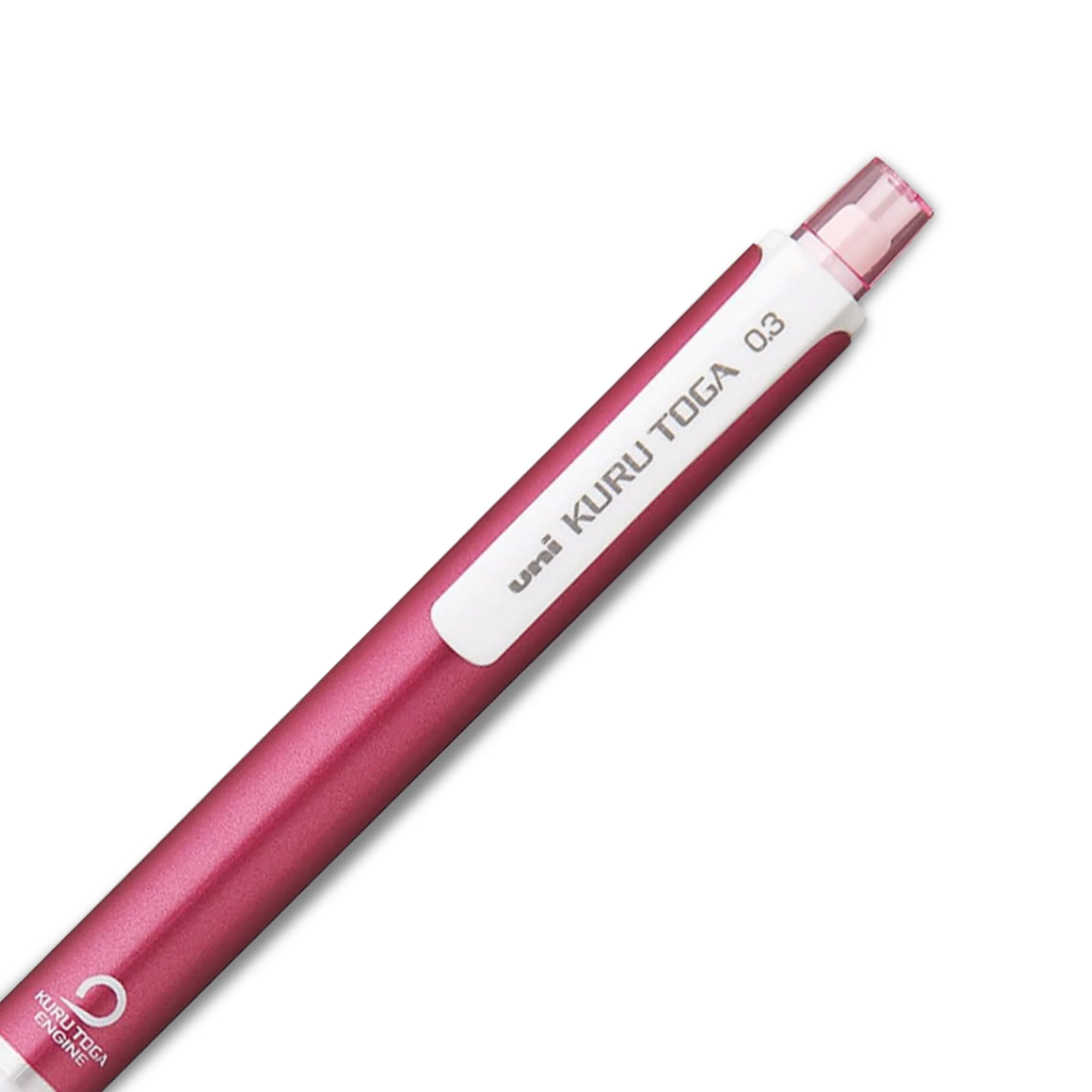 Uni Kuru Toga Standard Model Mechanical Pencil 0.3 - Pink - Image 4