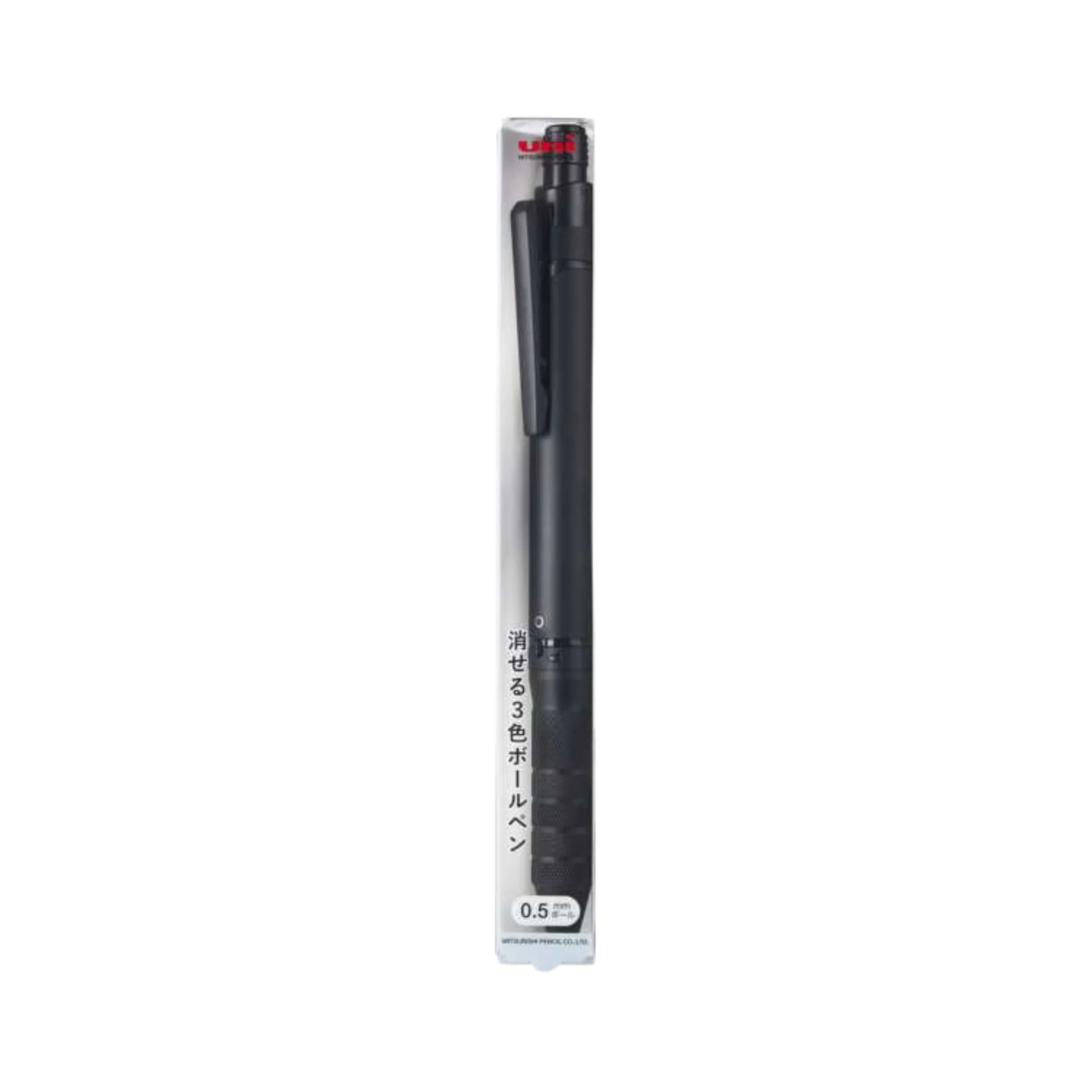 Uni R:E3 BIZ - Erasable 3 colors Gel Pen 0.5mm - Black - Image 2