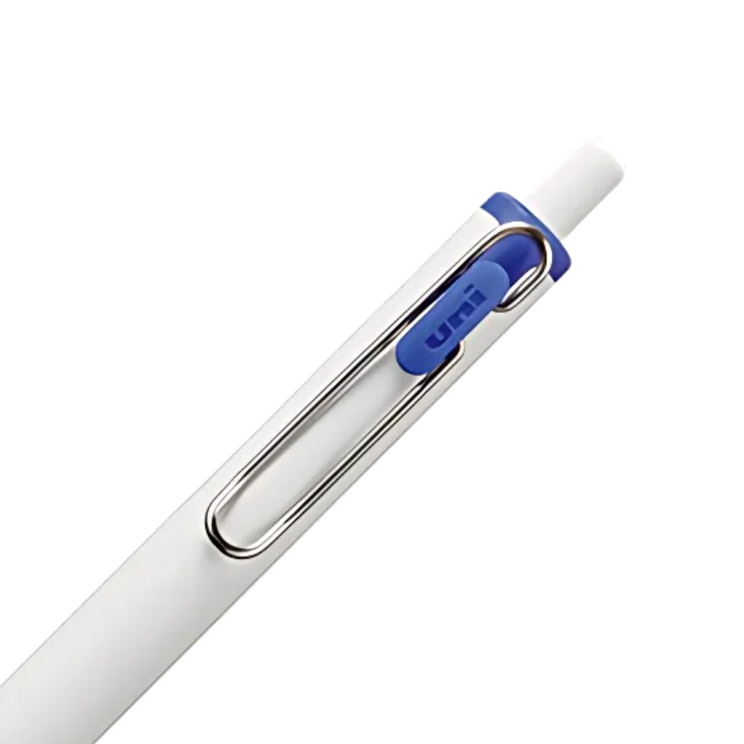 Uni-ball One Blue Ink Gel Ballpoint Pen - White - 0.38mm - Image 4