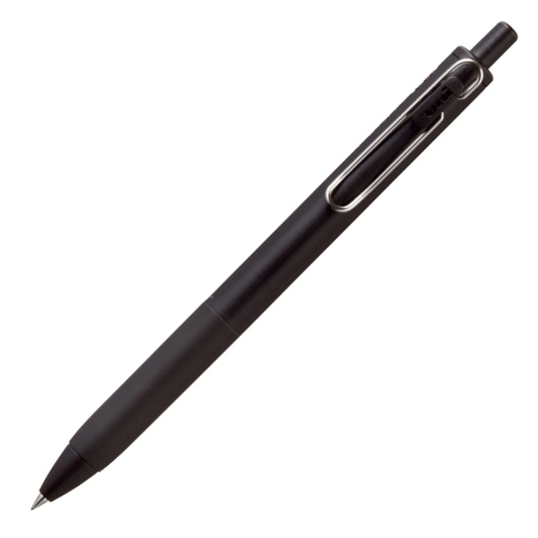 Uni-ball One Black Ink Gel Ballpoint Pen - Black - 0.38mm