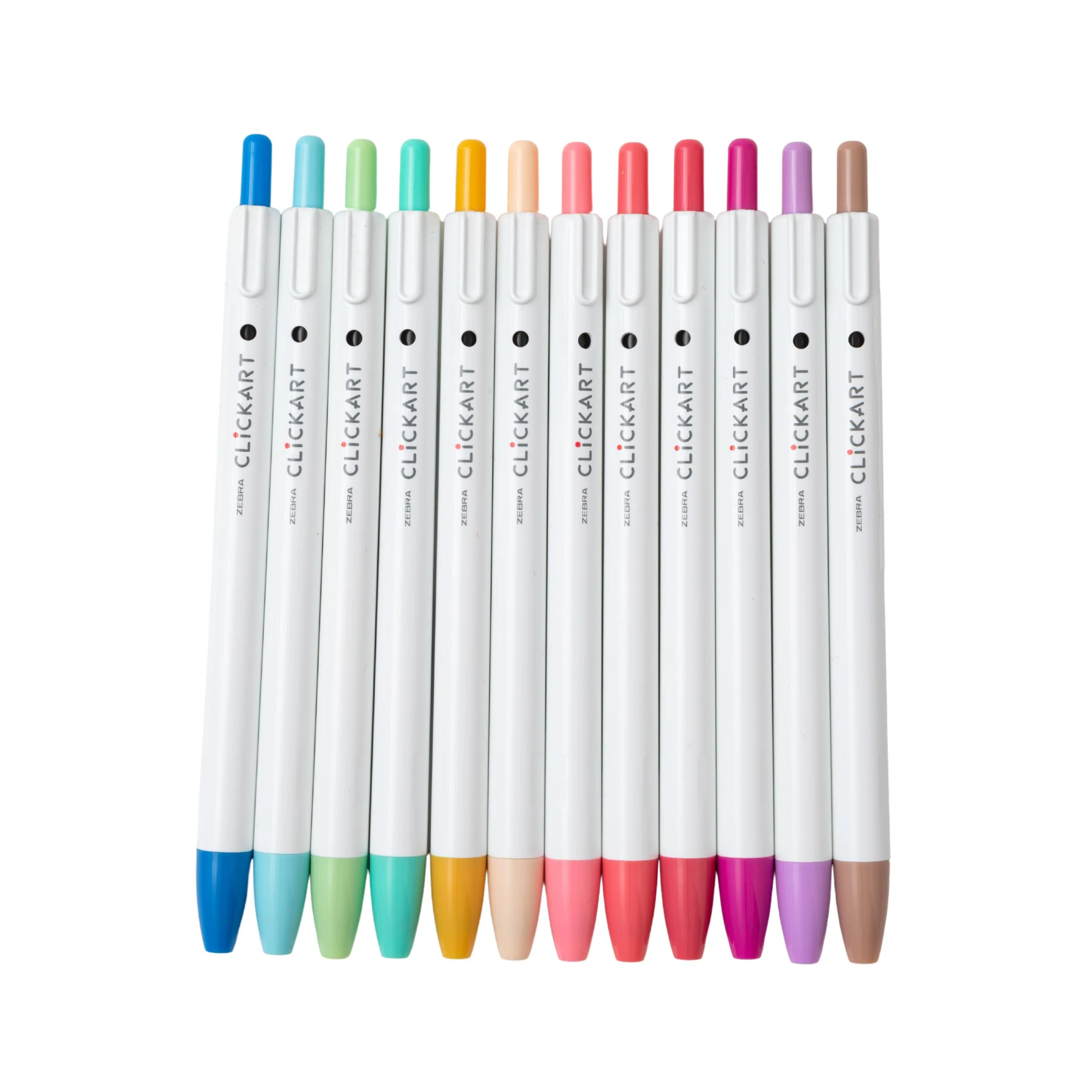 Zebra Clickart Marker Set - Light tints - 12 colors - Image 4