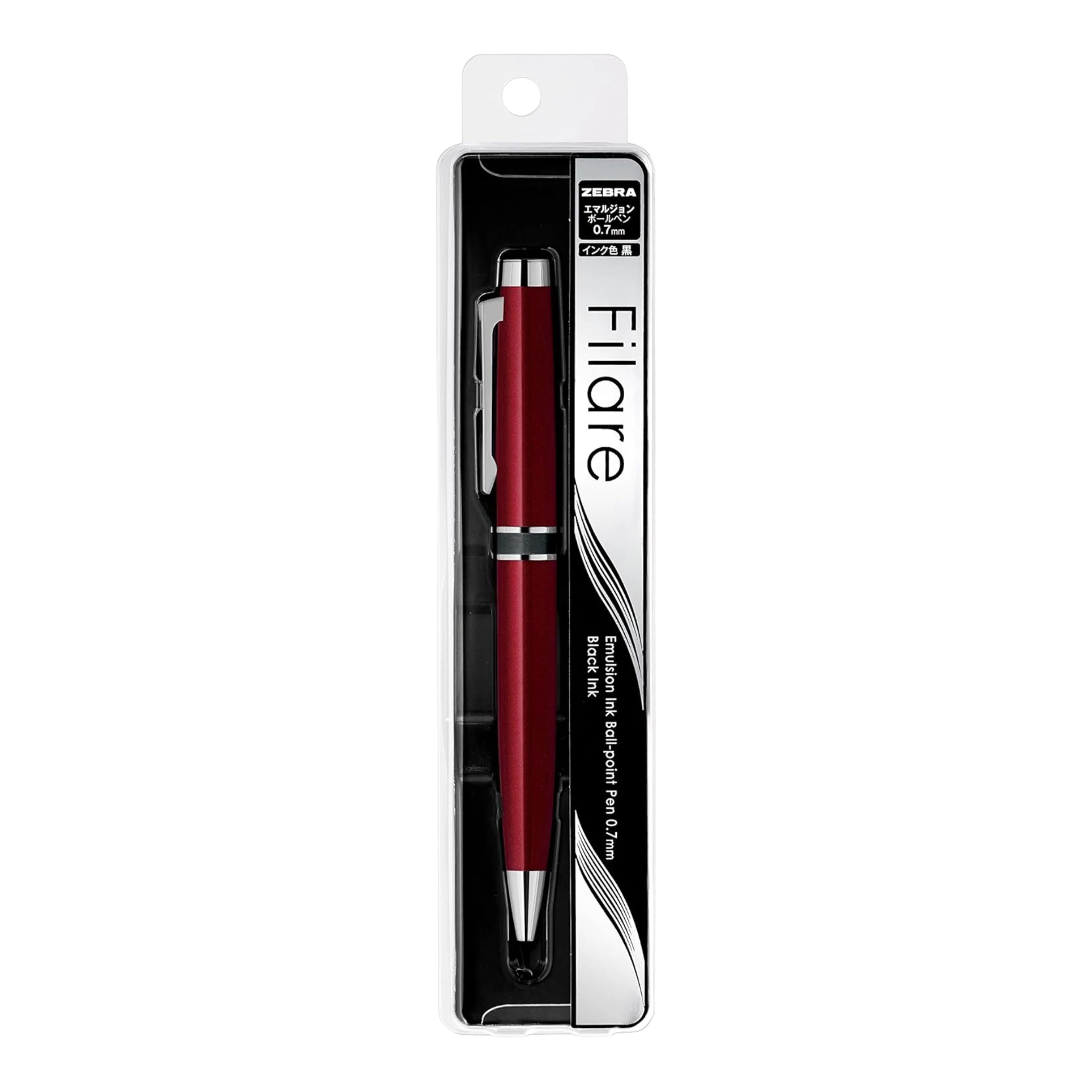 Zebra Filare Twist Ballpoint Pen 0.7 - Red - Image 2