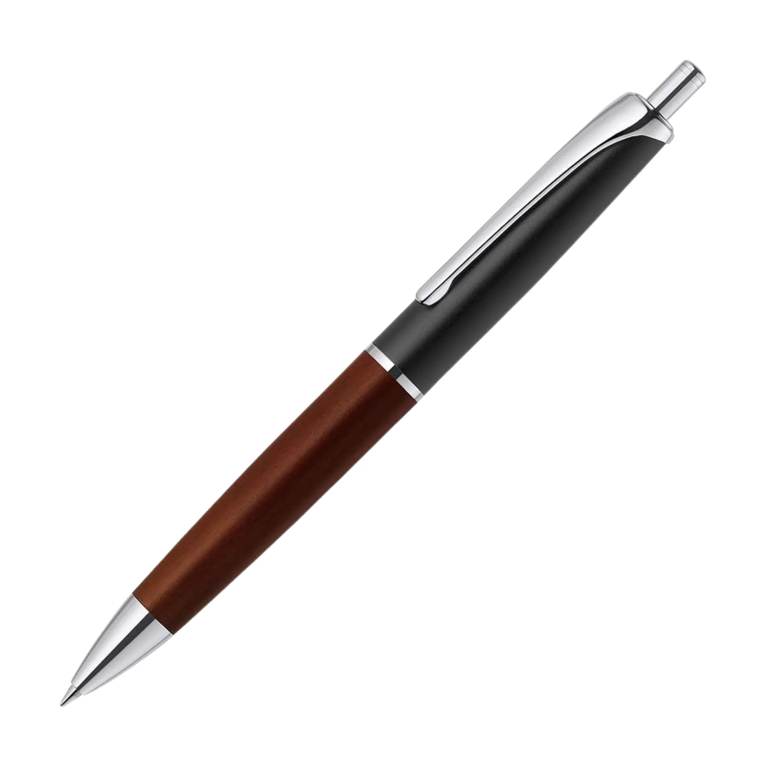 Zebra Filare Wood Ballpoint Pen - Wood Black