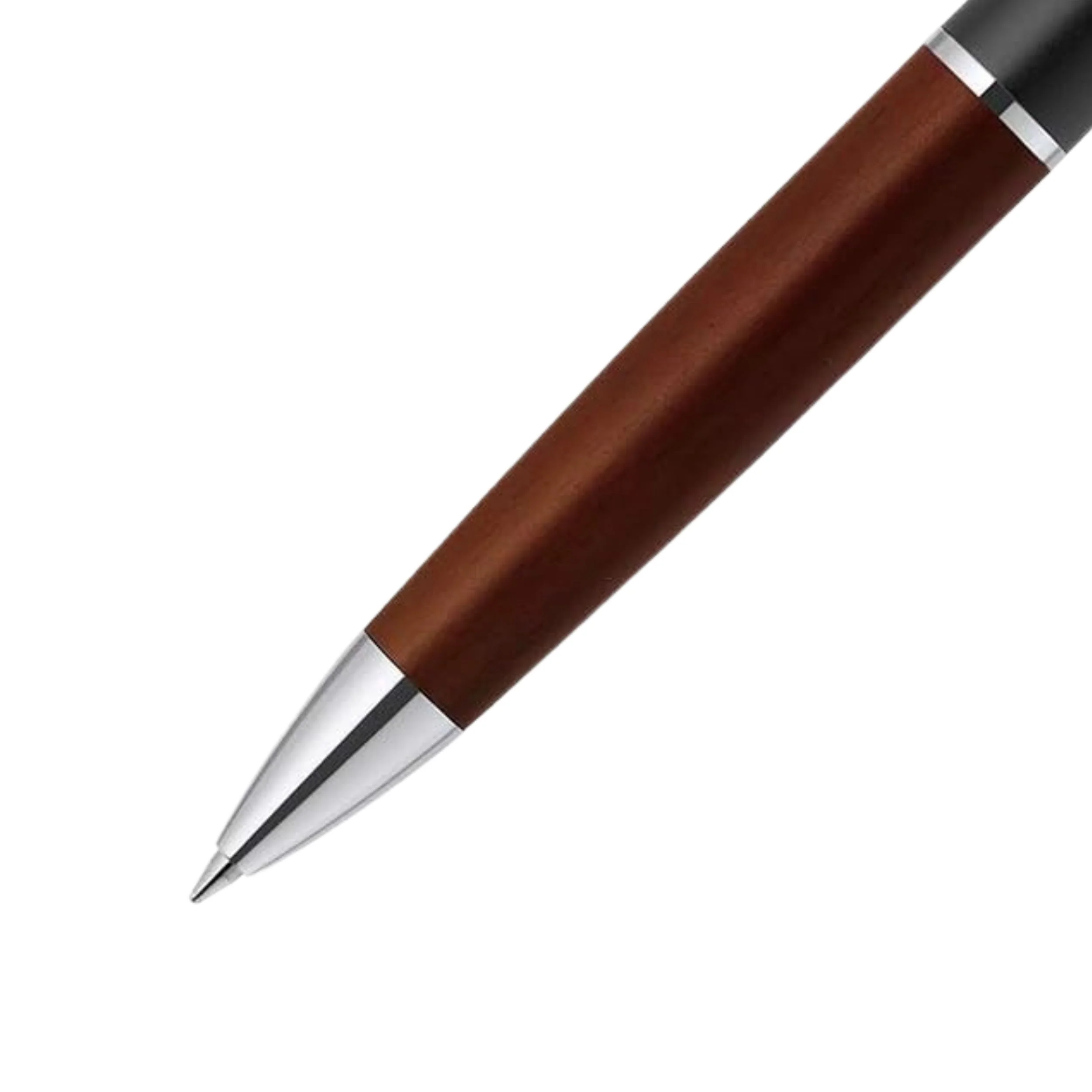 Zebra Filare Wood Ballpoint Pen - Wood Black - Image 3