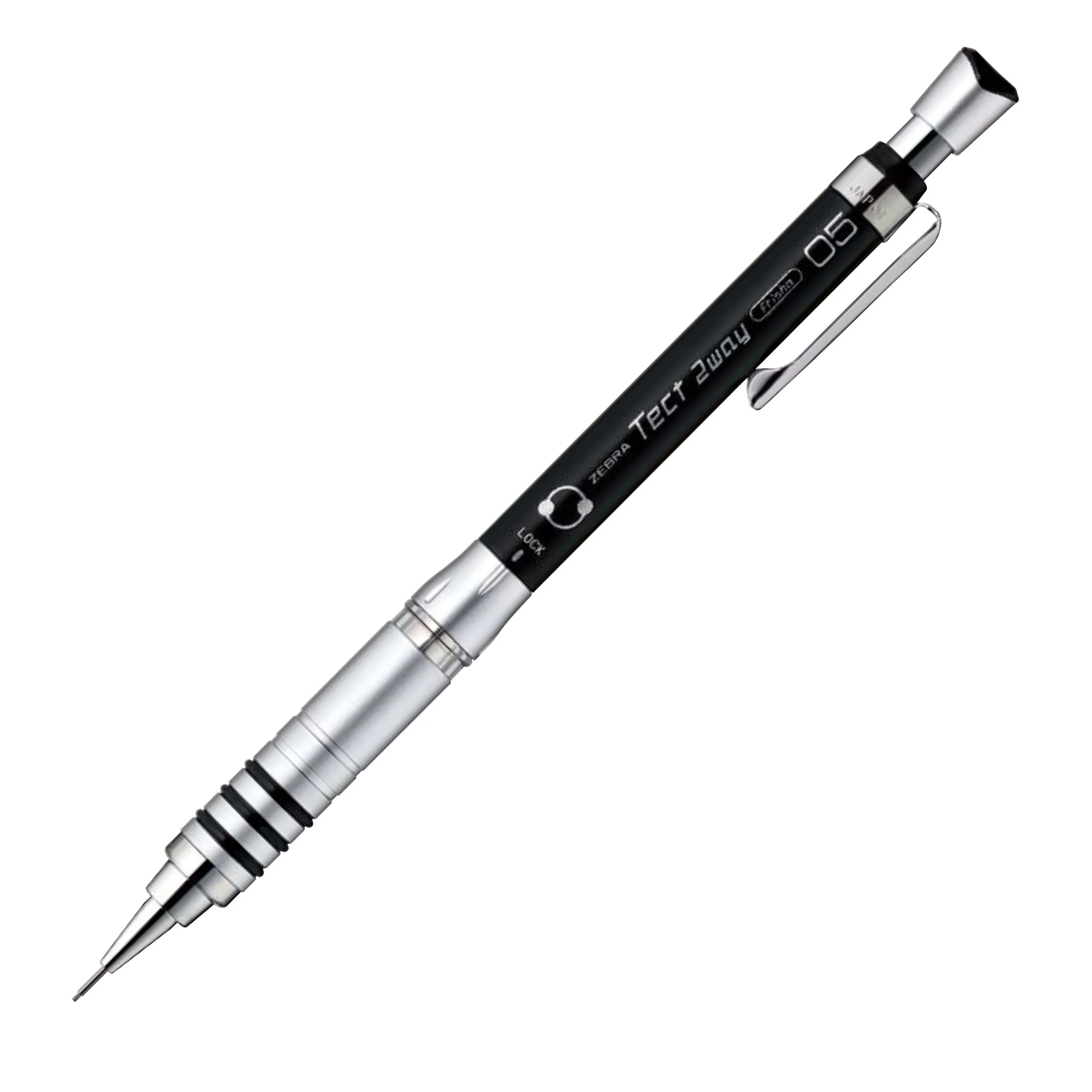 Zebra Tect 2-Way Mechanical Pencil 0.5 - Black
