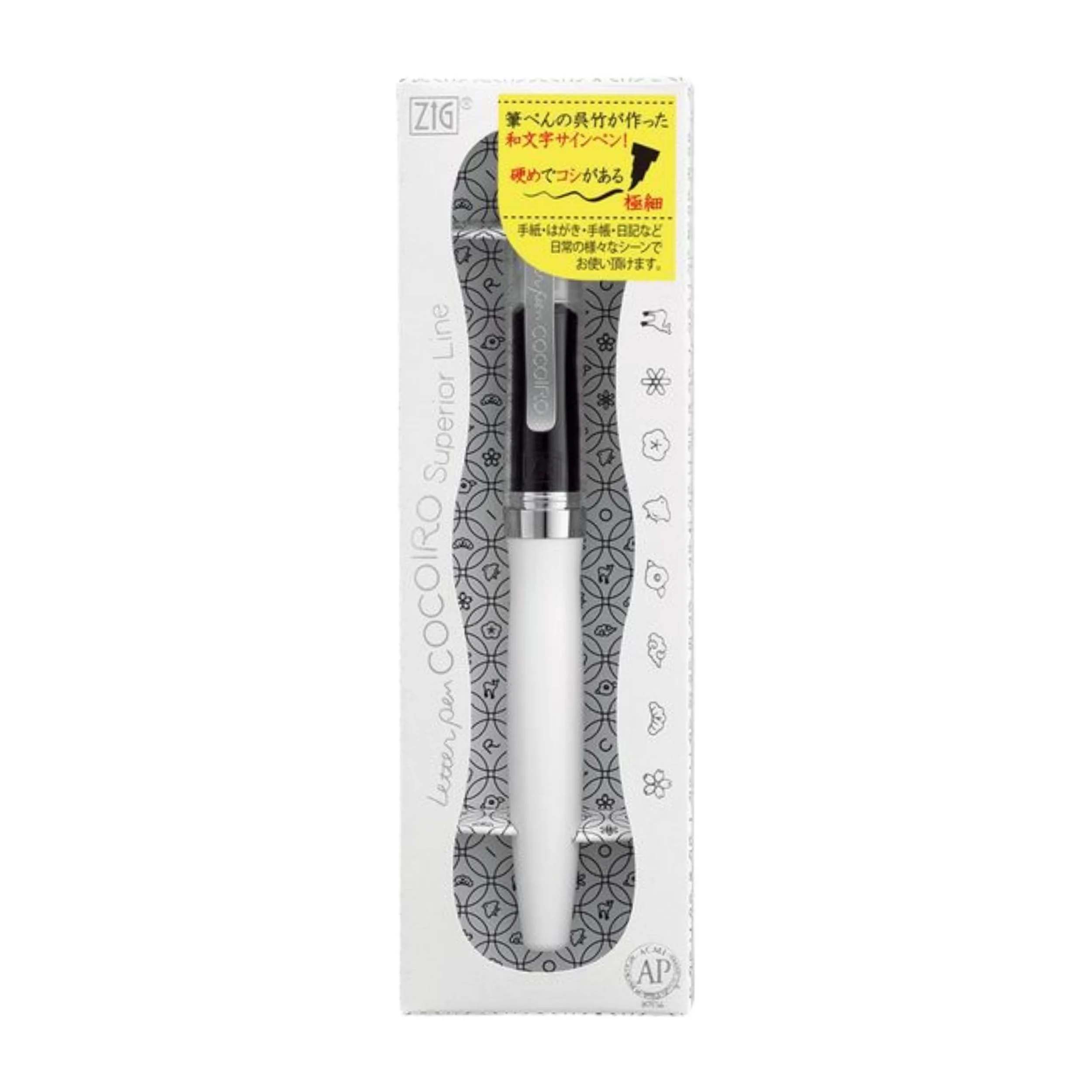 ZIG LETTER PEN COCOIRO Superior - Extra Fine - Bone China - Image 2