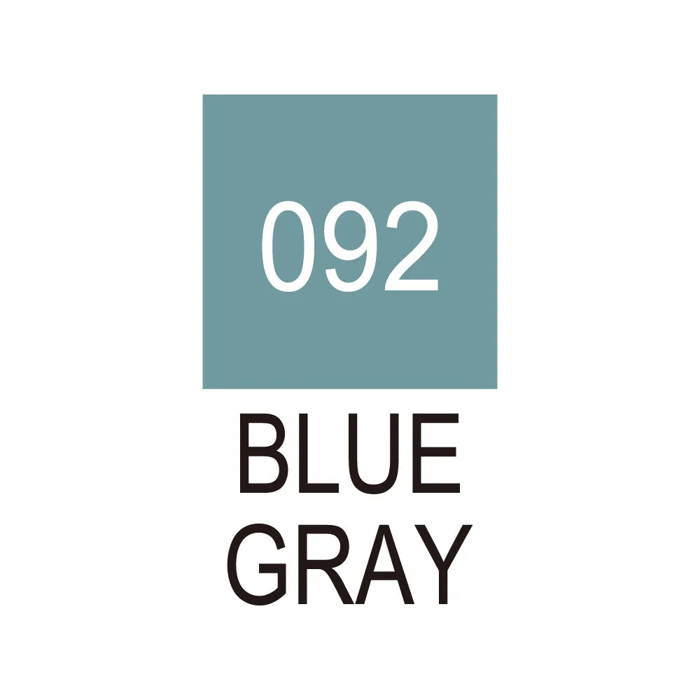 ZIG Real Brush - Blue Gray (No. 092) - Image 3