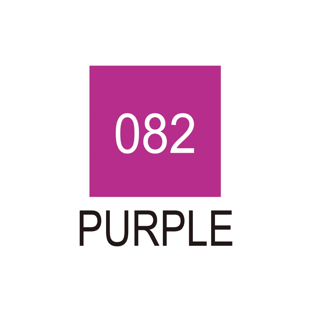 ZIG Real Brush - Purple (No. 082) - Image 3