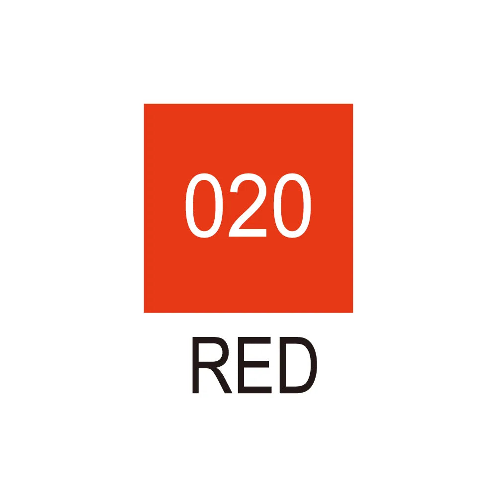 ZIG Real Brush - Red (No. 020) - Image 3